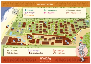 ocapora hotel all inclusive mapa